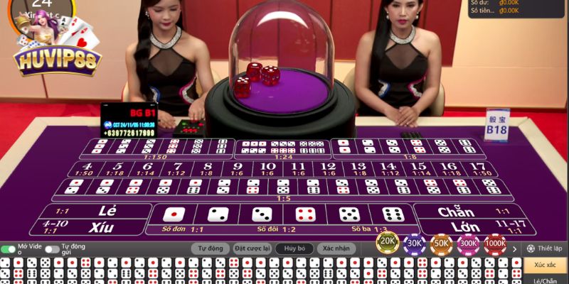 Cược gấp thếp là phương pháp tăng tiền sau mỗi lần thua Game Xóc Đĩa
