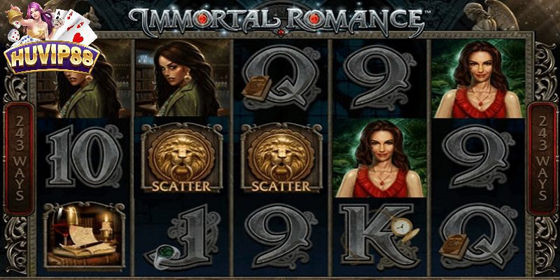 Immortal Romance - top game slots độc đáo xoay quanh câu chuyện tình yêu huyền bí