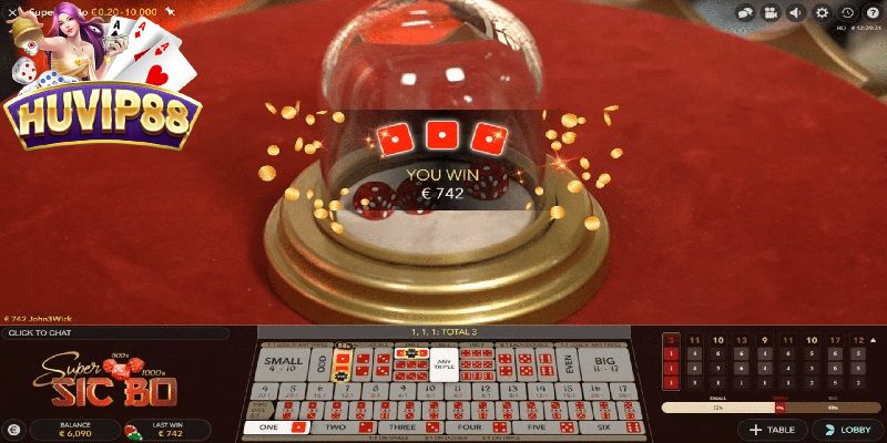 Sicbo là trò chơi không thể bỏ qua khi chơi game