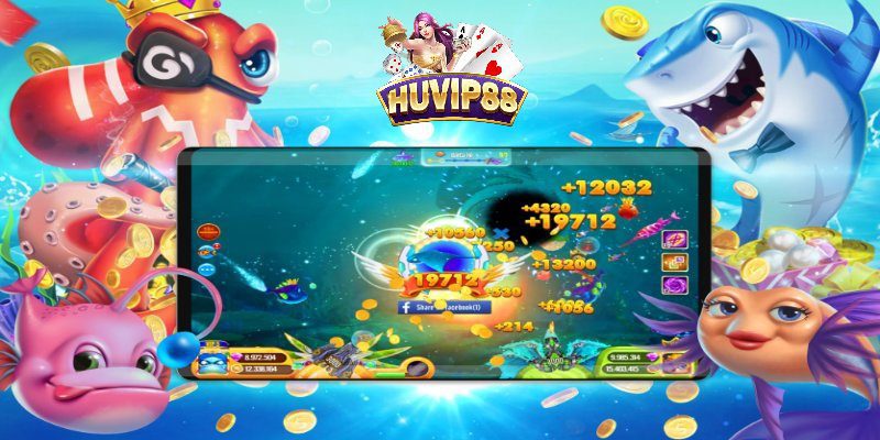 Tính năng nổi bật của bắn cá HUVIP88